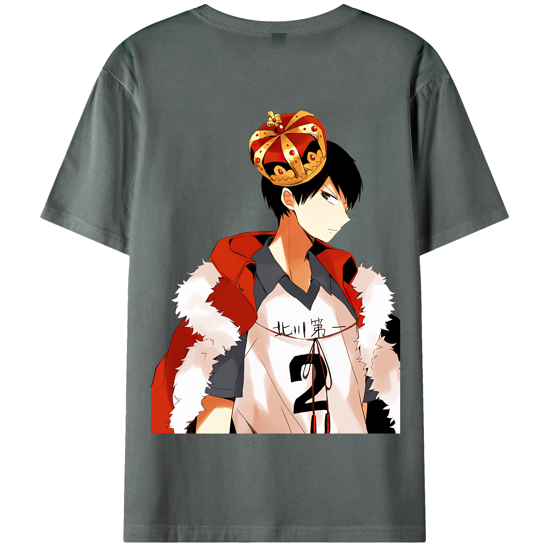 （画像用） ハイキュー!! Haikyu!! 綿100％半袖Tシャツ（背面プリント）